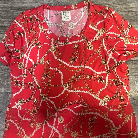 Elegant Red Kids Dress - Picture 2 of 8